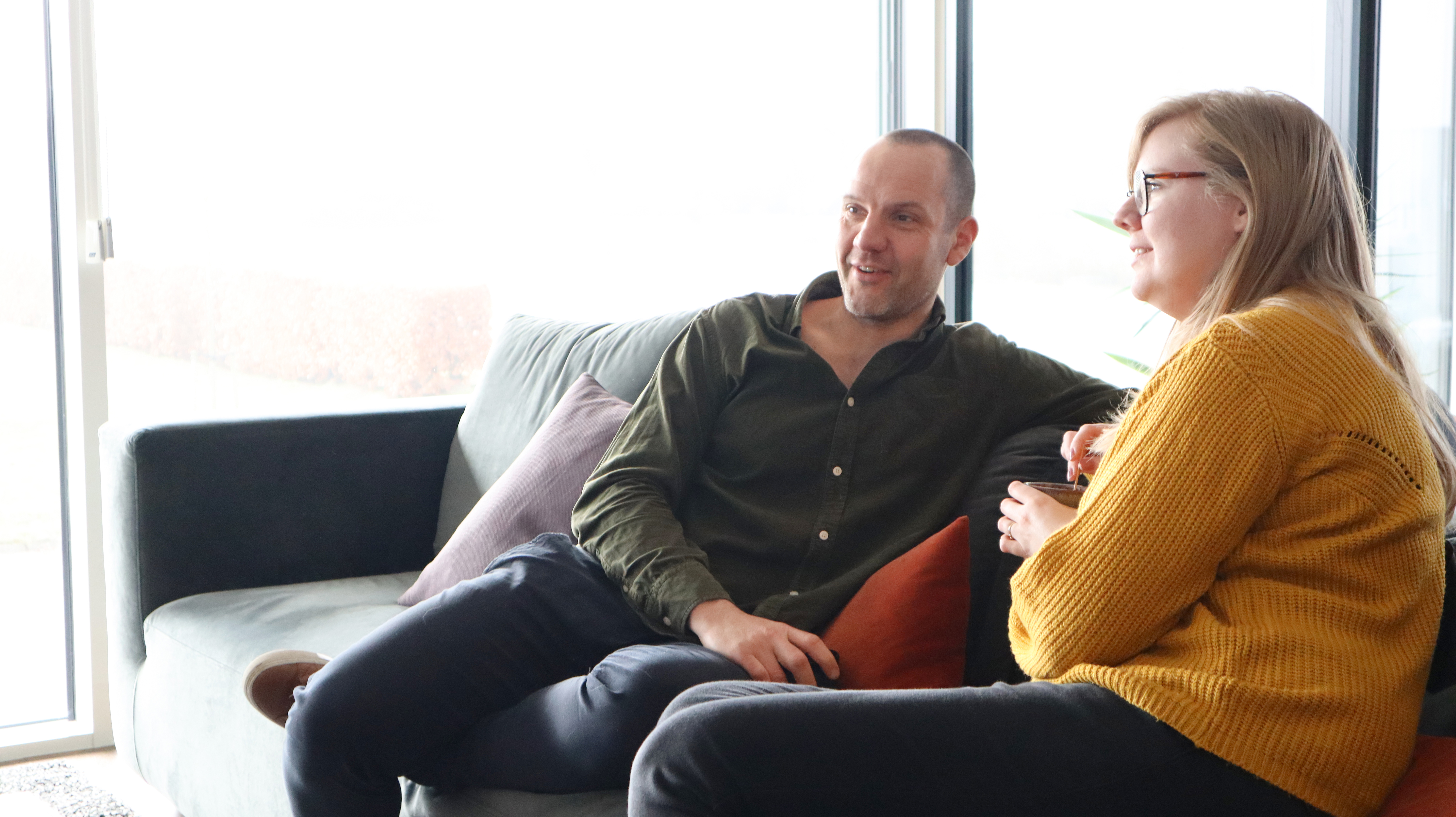 Bentax medarbejder sidder