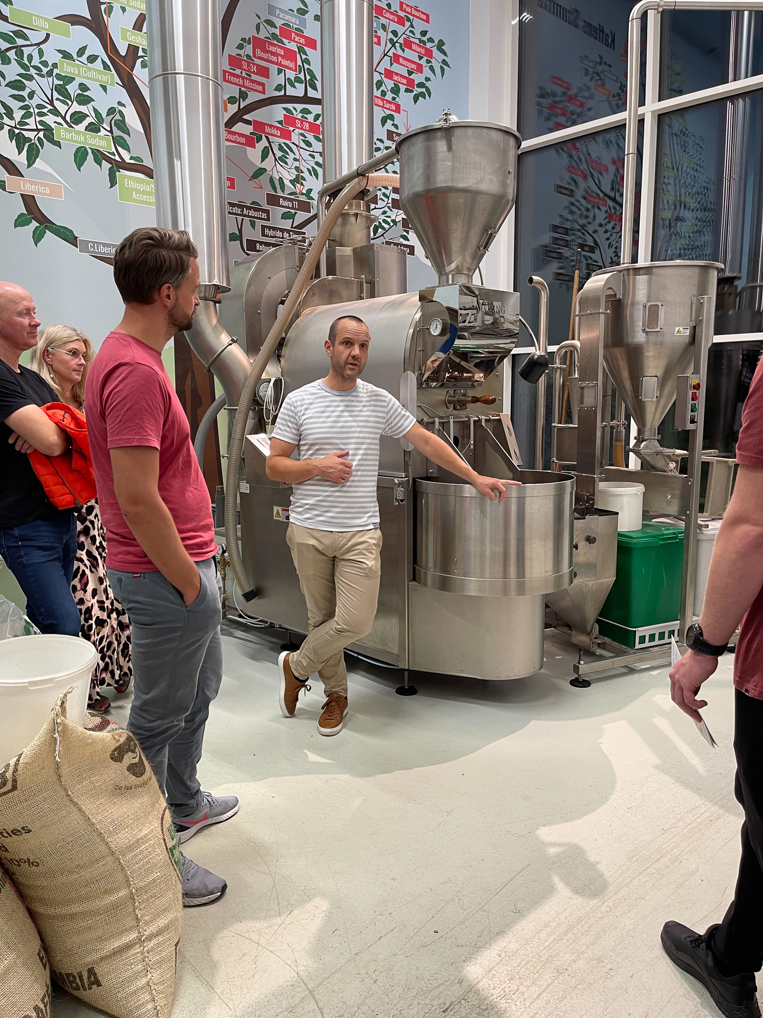 Bentax' risteri  rundvisning fra et kursus der forgår i Bentax' Svenstrup