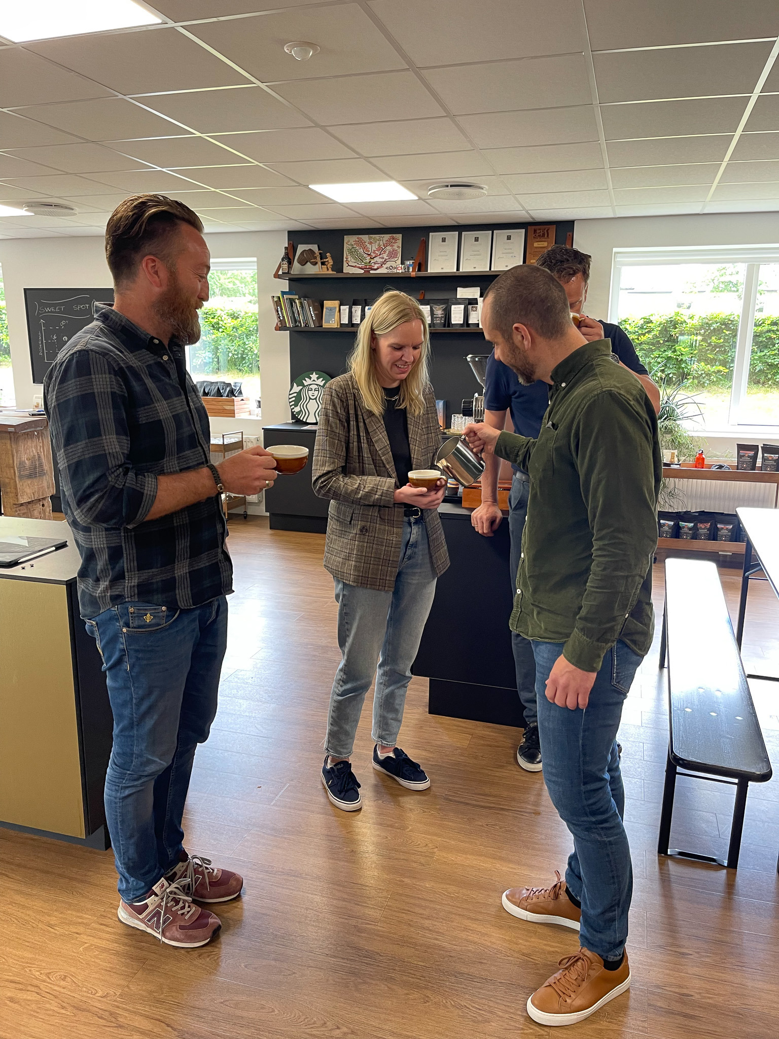 Lars fra Bentax deler viden og færdigheder for at lave en god kop kaffe 