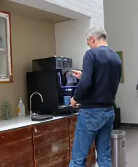 renosyd kaffemaskine kaffestation