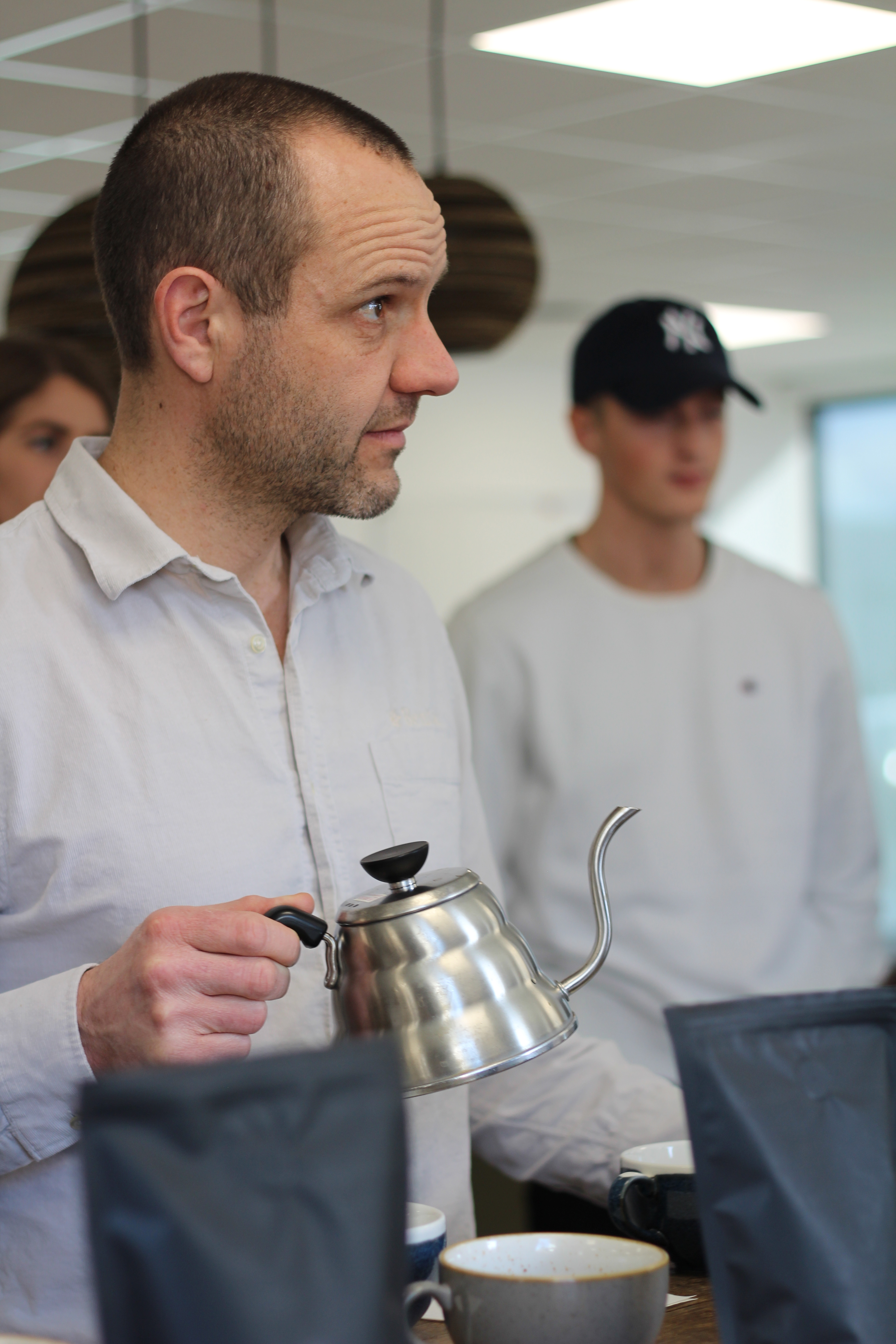 En barista underviser om kaffe