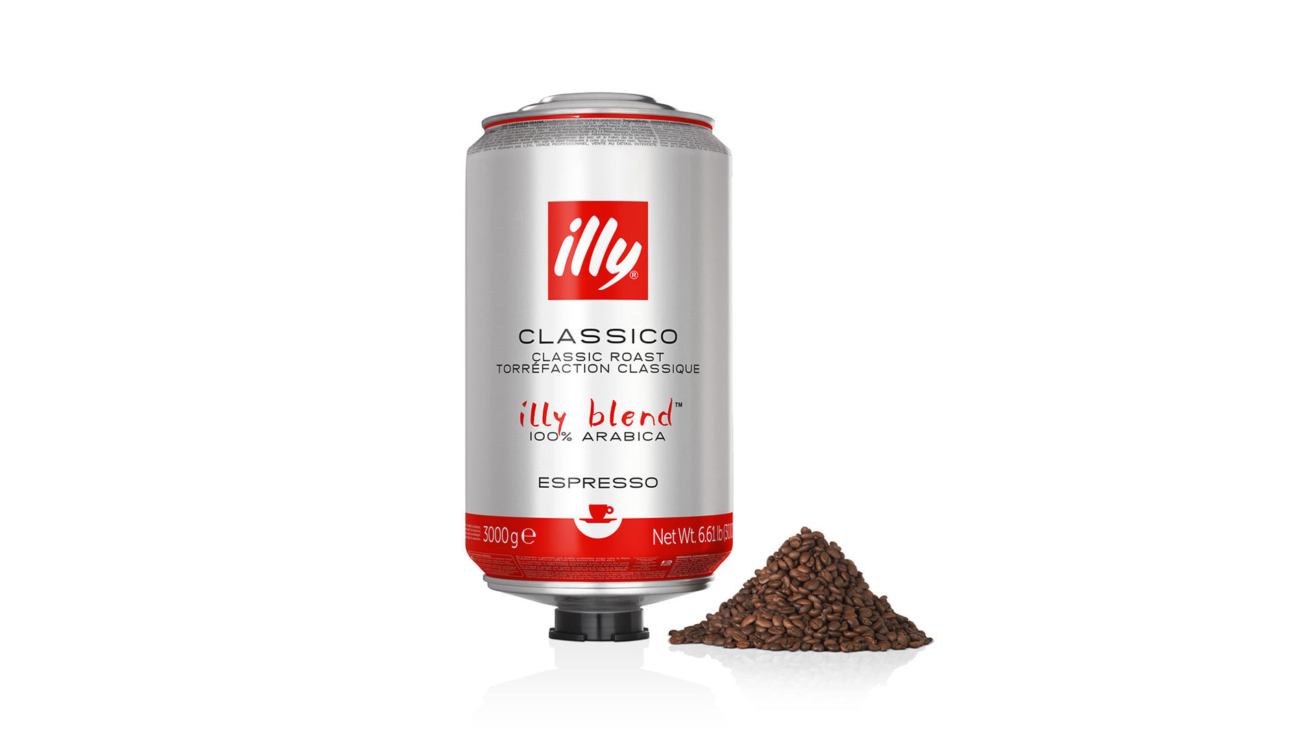 Illy Classico Espresso, hele bønner