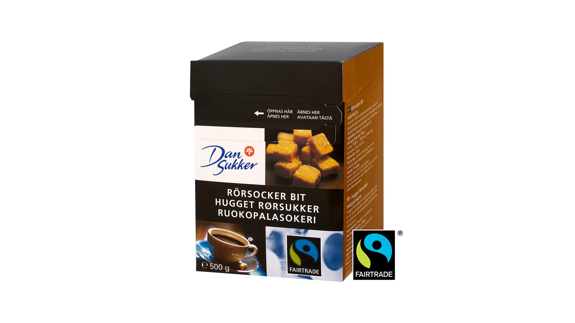 Hugget rørsukker