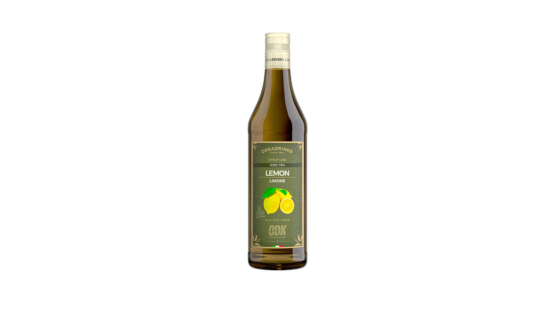 ODK sirup, iced tea lemon