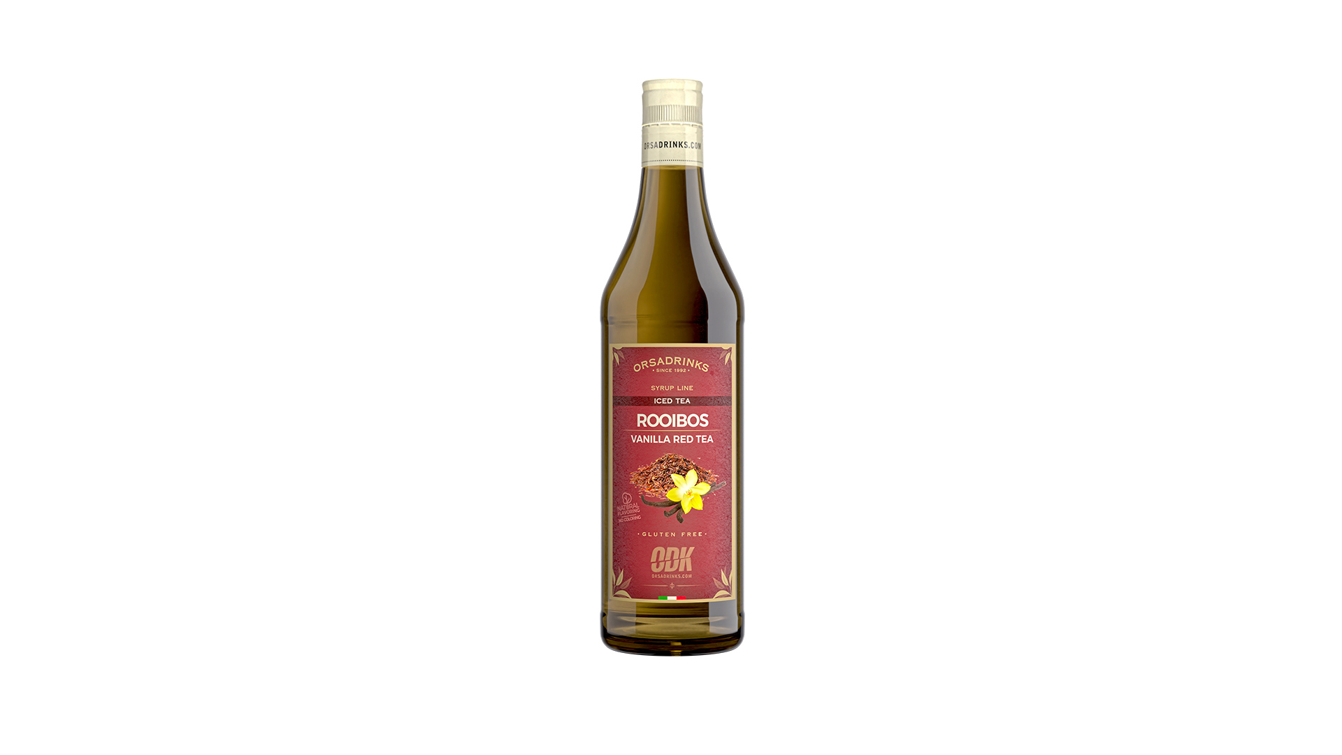 ODK sirup, iced tea vanilje/rooibos