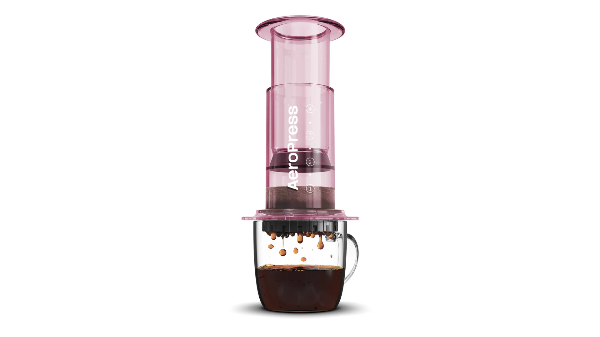 Aeropress Clear Pink